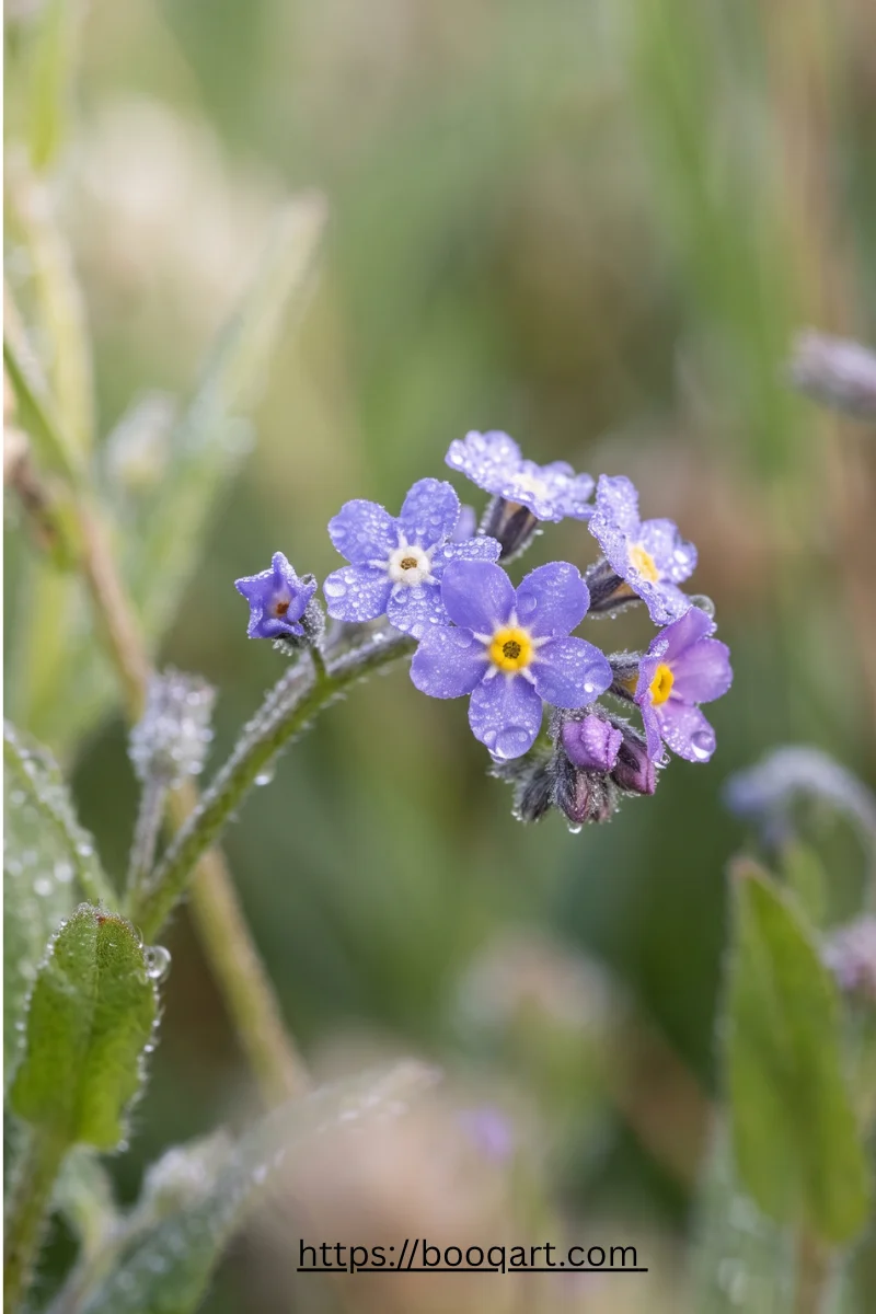 Forget-me-not (anmoruk), the national flower of Armenia and symbol of Armenian Genocide remembrance